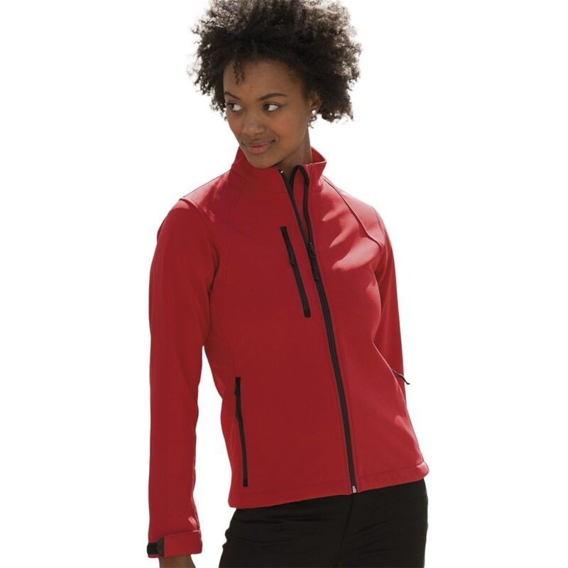 ジャージーズ レディース アウター ジャケット・ブルゾン Jerzees Colours Ladies Wateresistant Windproof Soft Shell Jacket Classi