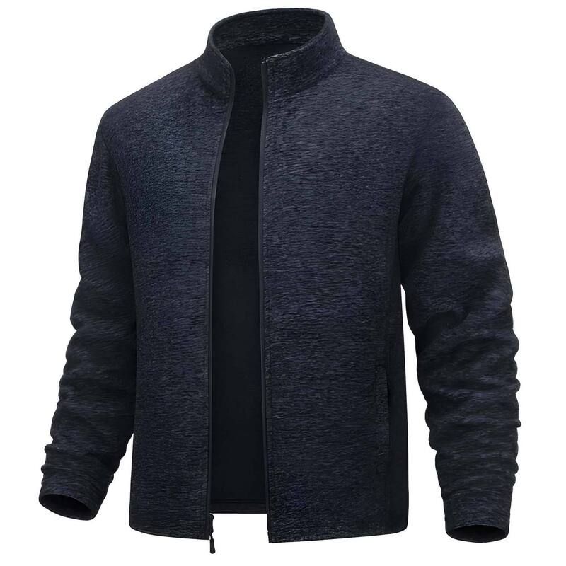 メガリテイラー レディース アウター ジャケット・ブルゾン フリース MegaRetailer Men s Casual Fleece Jacket Full Zip with Pockets and