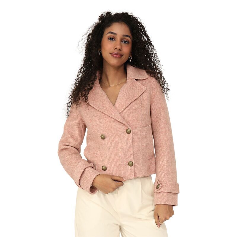 ベルアンドブルーム レディース アウター ジャケット・ブルゾン コート Belle Bloom Better Off Military Peacoat Pink ピンク