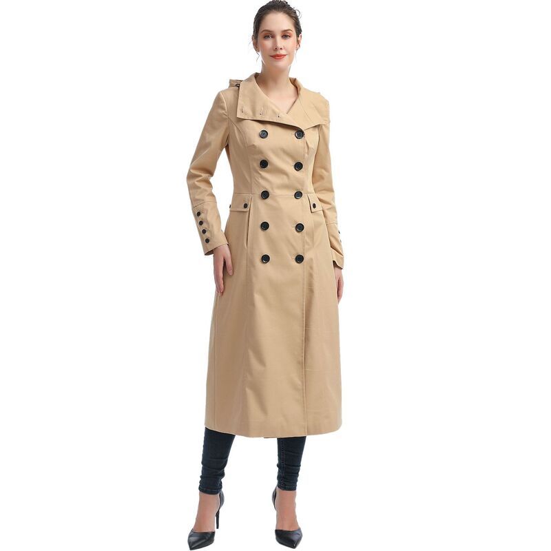 ビージーエスディー レディース アウター ジャケット・ブルゾン コート Womens Bgsd Kelly Waterproof Hooded Long Trench Coatan タン