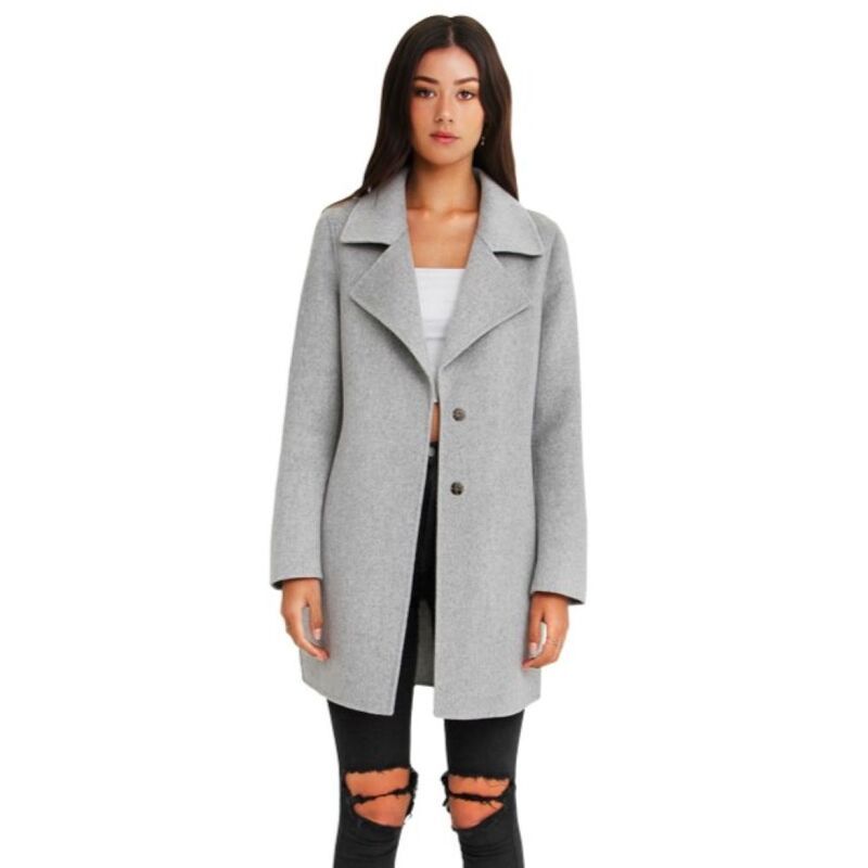 ベルアンドブルーム レディース アウター ジャケット・ブルゾン ウール Belle Bloom Ex Boyfriend Wool Blend Jacket Grey Marle グレー