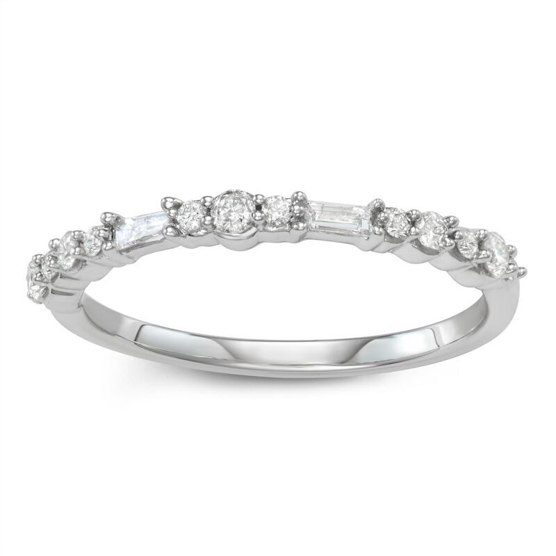 ヴェラウォン レディース アクセサリー リング Simply Vera Wang 14k Gold 13 CaratW Diamond Anniversary Ring White ホワイト