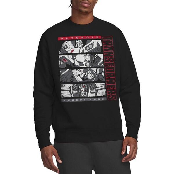 ハズブロ メンズ トップス Tシャツ Hasbro Transformers Generations Autobots Andecepticons Black ブラック