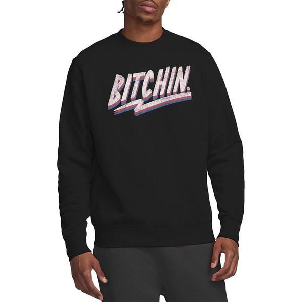 ストレンジャーシングス メンズ アウター パーカー・スウェット シャツ Stranger Thingstranger Things Bitchin Sweatshirt Black ブラック