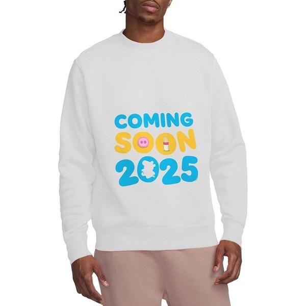 ハズブロ メンズ アウター パーカー・スウェット シャツ Hasbro Peppa Pig Coming Soon 2025 Bump Womensweatshirt White ホワイト