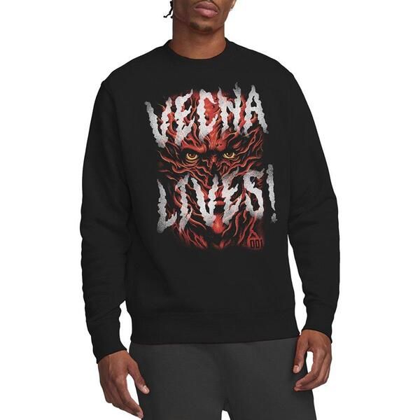 ストレンジャーシングス メンズ アウター パーカー・スウェット シャツ Stranger Thingstranger Things Vecna Livesweatshirt Black ブラック