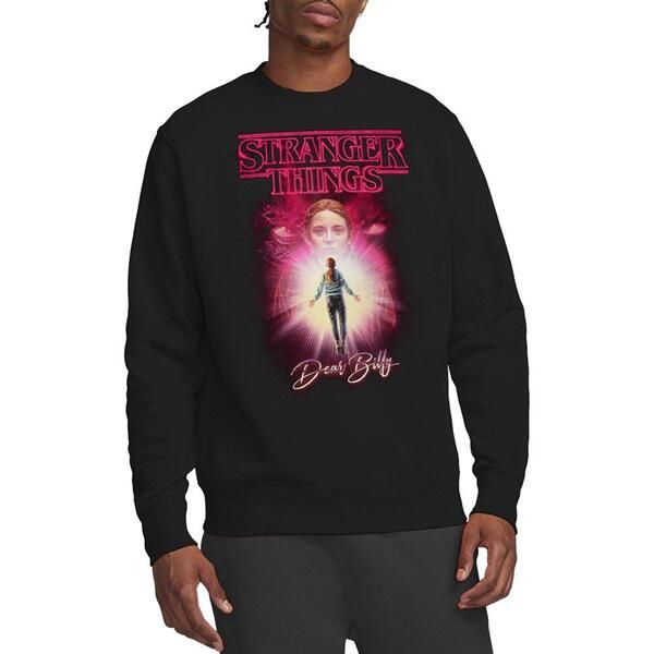 ストレンジャーシングス メンズ アウター パーカー・スウェット シャツ Stranger Thingstranger Things Dear Billy Sweatshirt Black ブラック