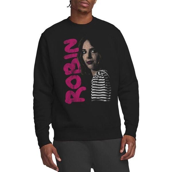 ストレンジャーシングス メンズ アウター パーカー・スウェット シャツ Stranger Thingstranger Things Robineo Homage Sweatshirt Black ブラ