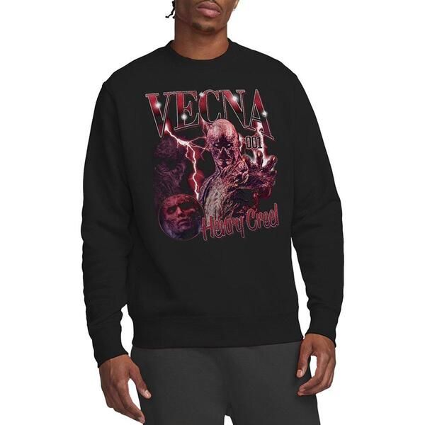 ストレンジャーシングス メンズ アウター パーカー・スウェット シャツ Stranger Thingstranger Things Vecna Creel Homage Sweatshirt Blac