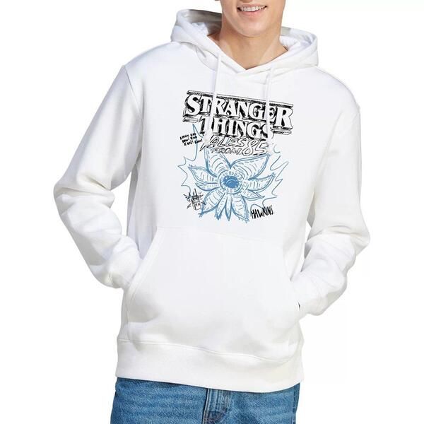 ストレンジャーシングス メンズ アウター パーカー・スウェット Stranger Thingstranger Things Tales From 85 Demo Sketchoodie White ホ
