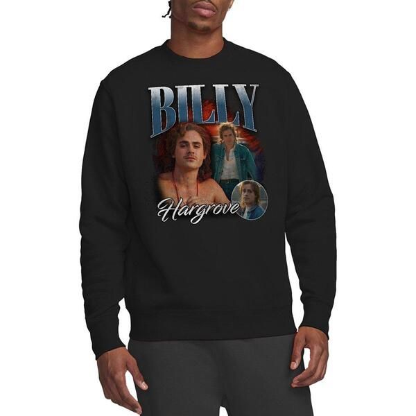 ストレンジャーシングス メンズ アウター パーカー・スウェット シャツ Stranger Thingstranger Things Billy Homage Sweatshirt Black ブラック