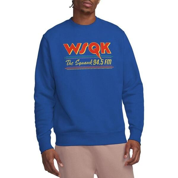ストレンジャーシングス メンズ アウター パーカー・スウェット シャツ Stranger Thingstranger Things Lucas Wsqk Squawk Sweatshirt Royal