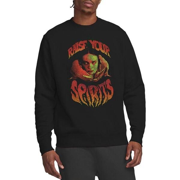 ストレンジャーシングス メンズ アウター パーカー・スウェット シャツ Stranger Thingstranger Things Raise Your Spiritsweatshirt Black