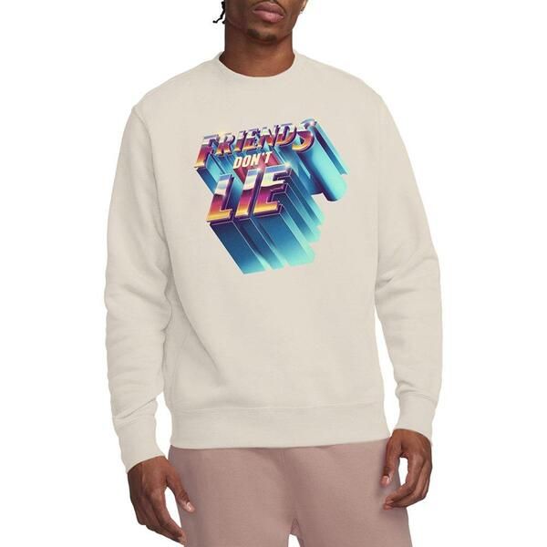 ストレンジャーシングス メンズ アウター パーカー・スウェット シャツ Stranger Thingstranger Things Friends DonT Lie Sweatshirt Natu B