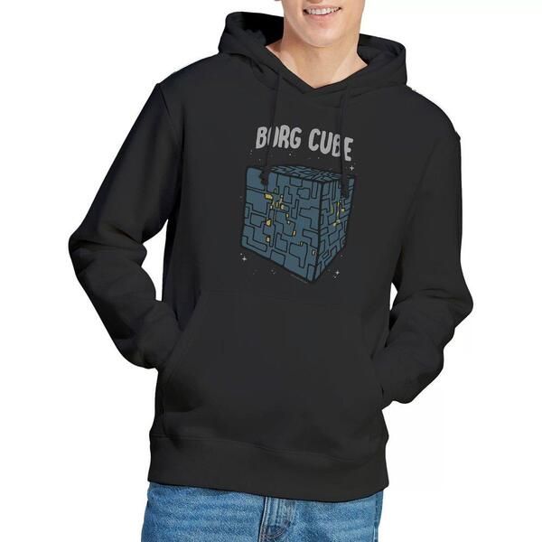 スター・トレック メンズ アウター パーカー・スウェット Star Trek Star Trek The Tritanium Unisex Hoodie Black ブラック