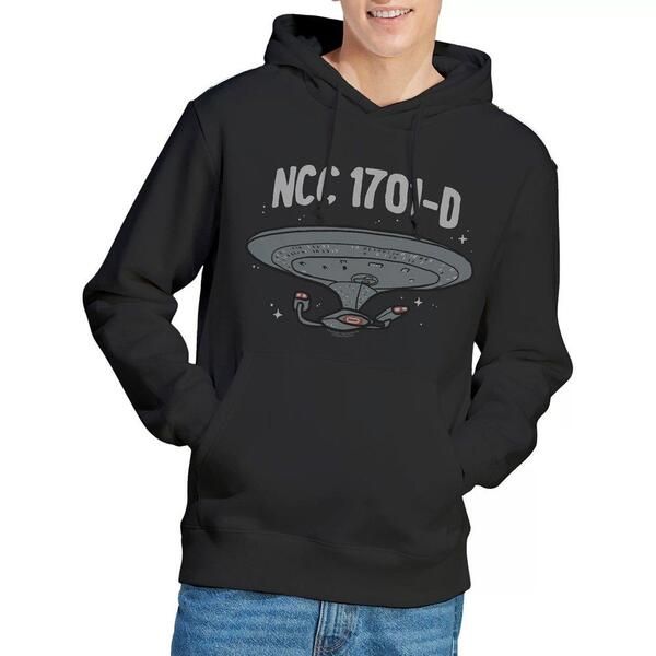 スター・トレック メンズ アウター パーカー・スウェット Star Trek Star Trek The Next Generaton Unisex Hoodie Black ブラック