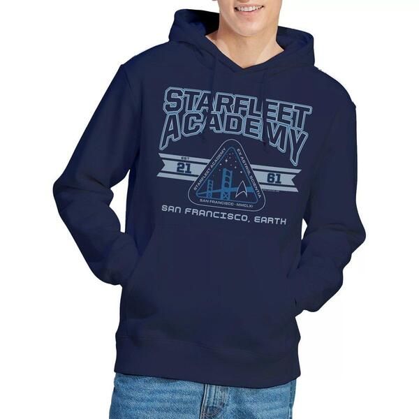 スター・トレック メンズ アウター パーカー・スウェット Star Trek Star Trek Starfleet Academy Earthoodie Navy ネイビー 12,735円