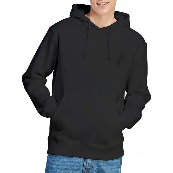 スター・トレック メンズ アウター パーカー・スウェット ロゴ Star Trek Star Trek Darkness Command Logo Hoodie Black ブラック