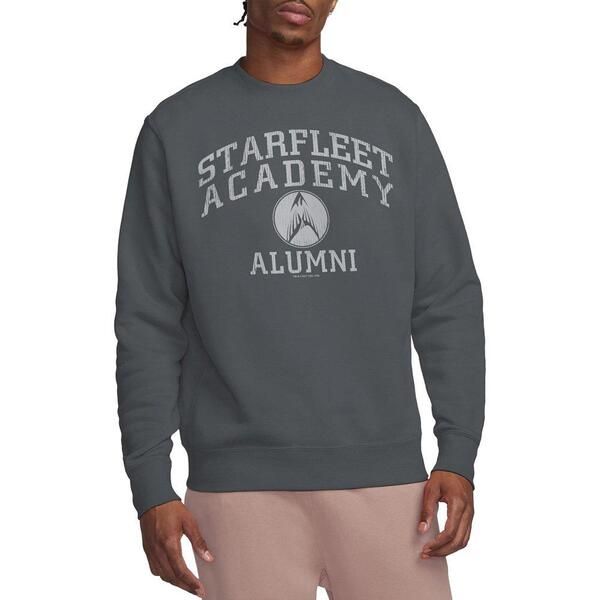 スター・トレック メンズ アウター パーカー・スウェット シャツ Star Trek Star Trek Alumni Crew Sweatshirt Charcoal チャコール