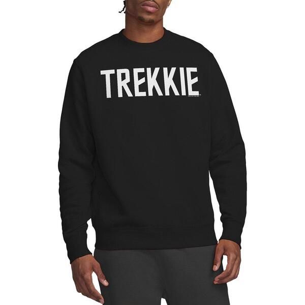 スター・トレック メンズ アウター パーカー・スウェット シャツ Star Trek Star Trekkie Crew Sweatshirt Black ブラック