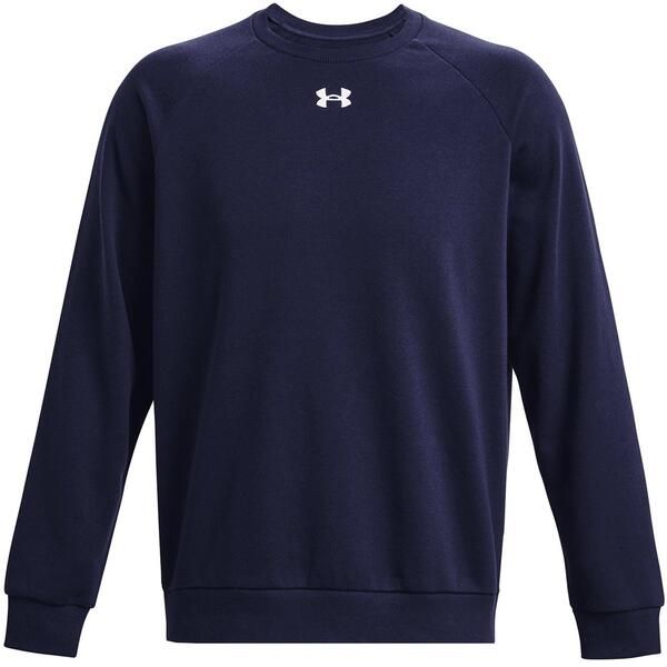 アンダーアーマー メンズ アウター パーカー・スウェット フリース Under Armour UA Rival Fleece Crew Mens Navy ネイビー