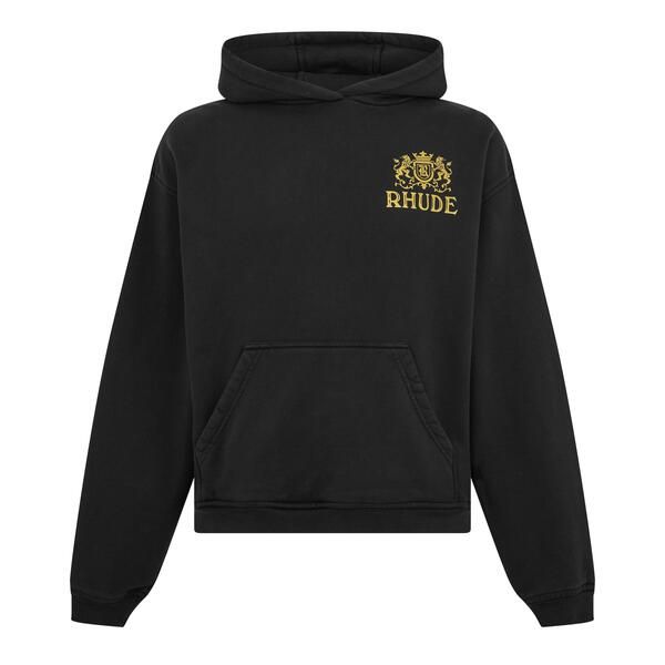 ルード メンズ アウター パーカー・スウェット Rhude Cresta Hoodie VTG Black 2306 ブラック