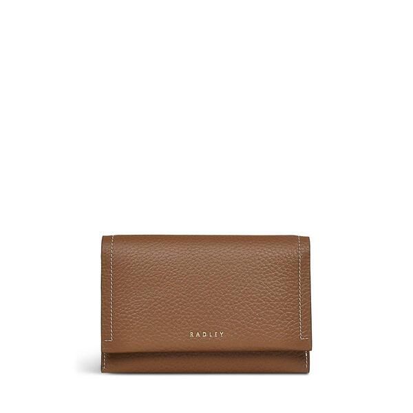 ラドリー レディース アクセサリー 財布 レザー Radley Womens Oak Street Leather Medium Purse SADDLE