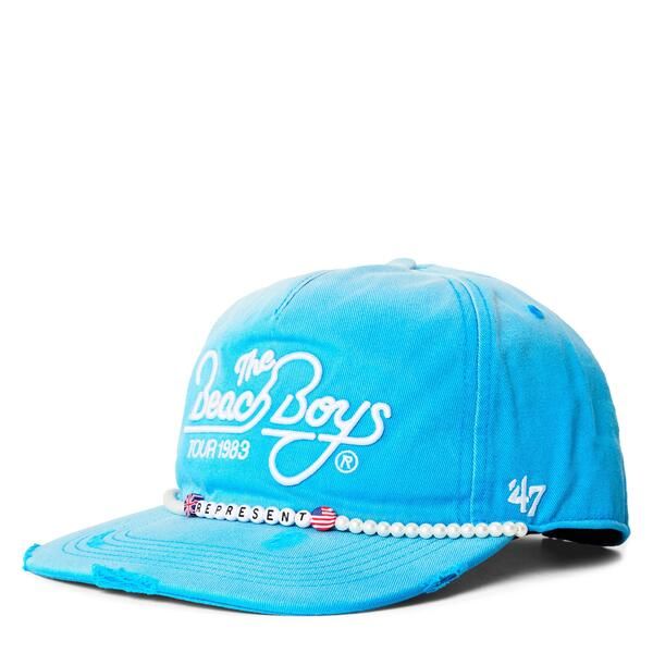 リプレゼント メンズ アクセサリー 帽子 キャップ Represent Mens Beach Boys Baseball Cap Bright Blue ブルー