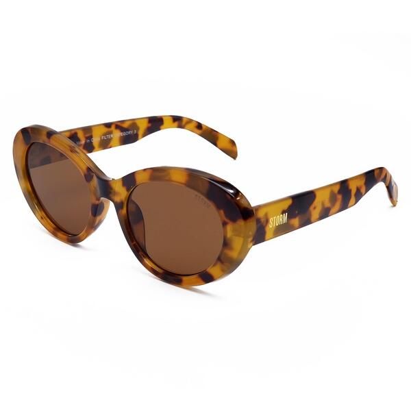 ストーム レディース アクセサリー サングラス・アイウェア Storm Womens Oval Sunglasses Tort