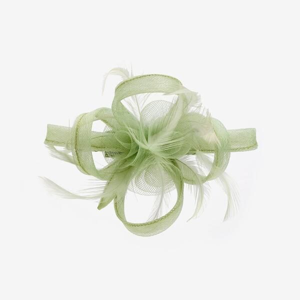 ジョンリチャード レディース アクセサリー 帽子 Jon Richard Small Sage Green Clip Fascinator Green グリーン