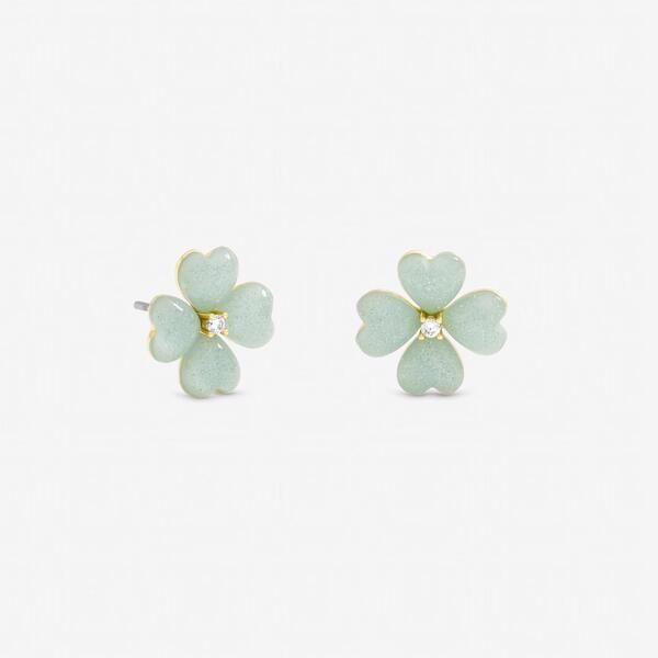 ジョンリチャード レディース アクセサリー ピアス・イヤリング Jon Richard Gold Plated and Mint Green Flower Stud Earrings Gold ゴール 9,786円