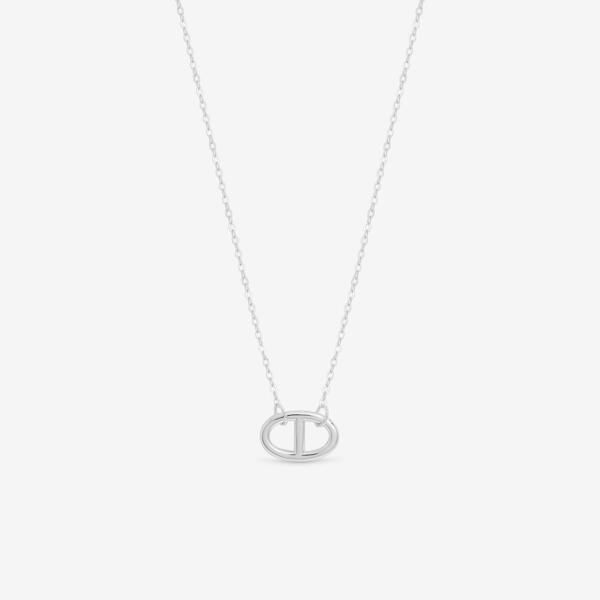 シンプリーシルバー レディース アクセサリー ネックレス・チョーカー・ペンダントトップ レース Simply Silver Sterling Silver 925 Interlink Heart Ne