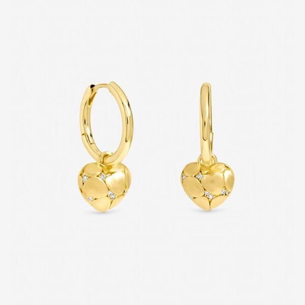 ジョンリチャード レディース アクセサリー ネックレス・チョーカー・ペンダントトップ サテン Jon Richard Gold Plated Satin Heart Earringsilver シルバ