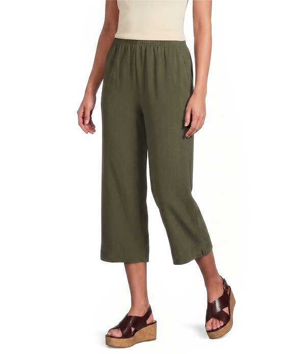 ブライン ウォーカー レディース ボトムス カジュアルパンツ ストレート コットン ジャージー Bryn Walker Cotton Jersey Straight Leg PullOn Cropan