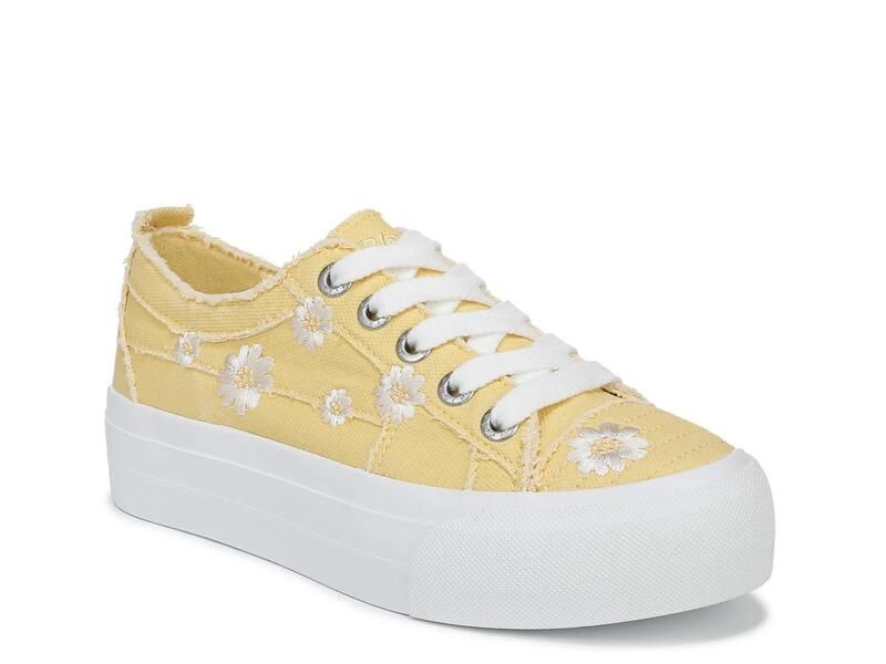 ブローフィッシュマリブ レディース シューズ スニーカー プラットフォーム Blowfish MalibuSadie Platform Sneaker Yellow イエロー