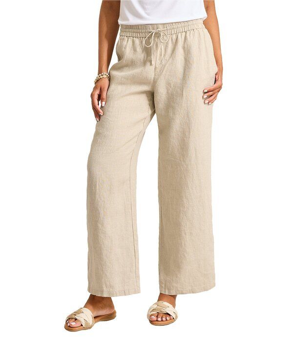 トッミーバハマ レディース ボトムス カジュアルパンツ リネン Tommy Bahama Two Palm Easy Lightweight Linen Elastic Drawstring Pant