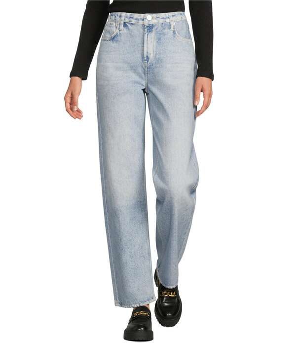 シティブルース レディース ボトムス デニムパンツ ストレート ニット ジーンズ City Blues Knit Denim Straight Leg Jeans Indigo インディゴ