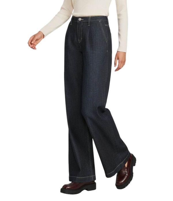 シティブルース レディース ボトムス デニムパンツ ワイドレッグ ジーンズ City Blues Wide Leg Trouser Jeans Indigo インディゴ