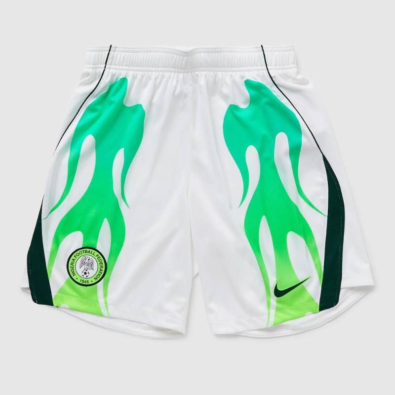 【送料無料・匿名配送】Nike ナイキ ナイジェリア代表 2026 公式 Dri-FIT スタジアム アウェイ ショーツ 白 黒 サッカー パンツ 新品 正規品