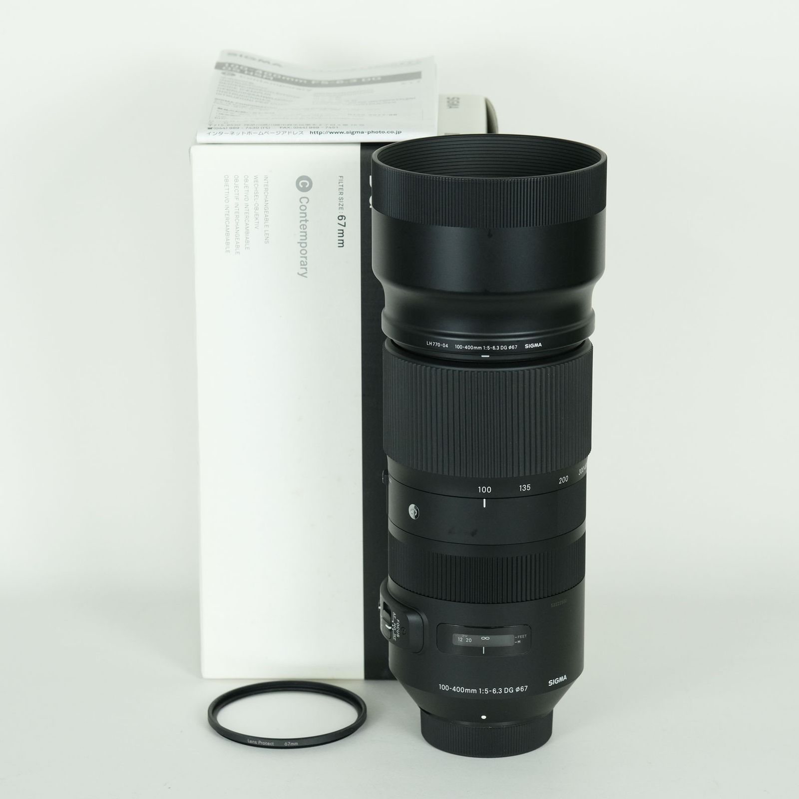 難あり品 | フィルター付] SIGMA 100-400mm F5-6.3 DG OS HSM