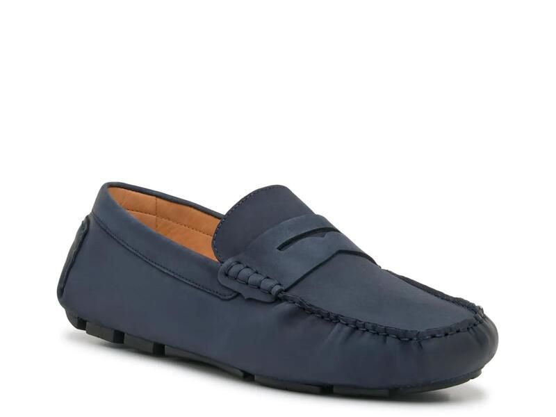 ヴィンスカムート メンズ シューズ スリッポン・ローファー Vince CamutoVarrak Penny Loafer Navy ネイビー