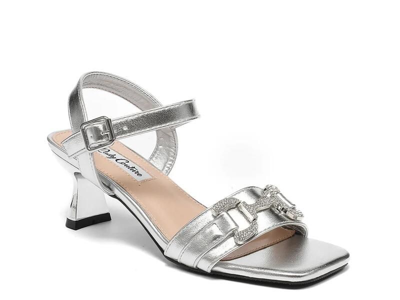 レディクチュール レディース シューズ サンダル Lady CoutureSandra Sandal Silver Metallic シルバー