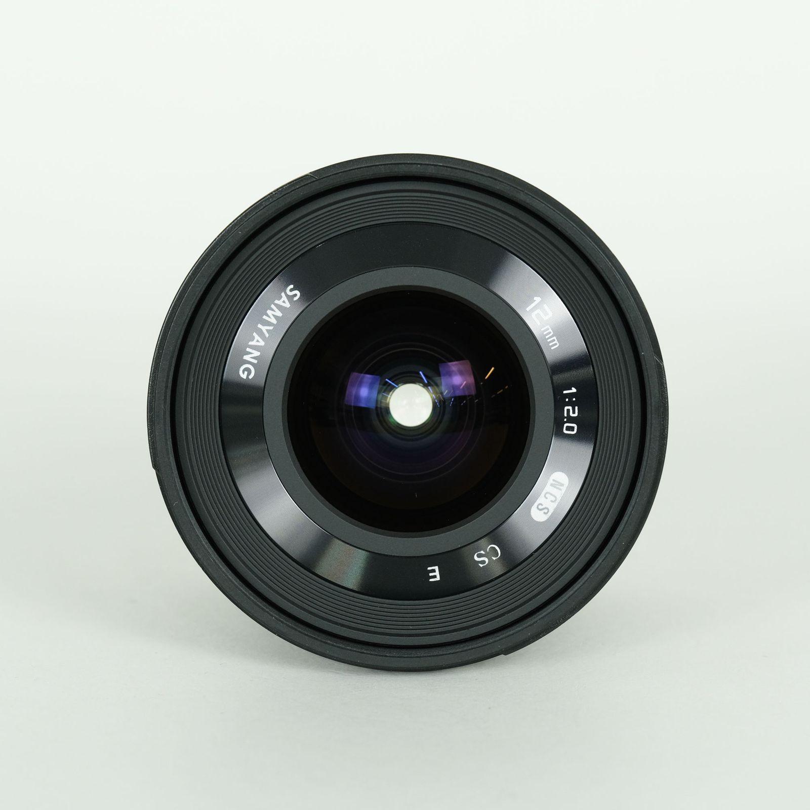 良品 | フィルター付] SAMYANG 12mm F2.0 NCS CS (ソニーE用) ブラック