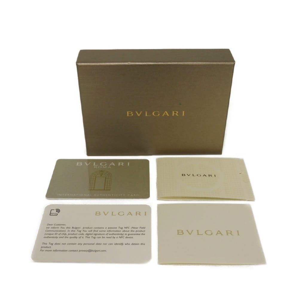 BVLGARI ブルガリ オクト カードホルダー グレイン カーフ パスケース