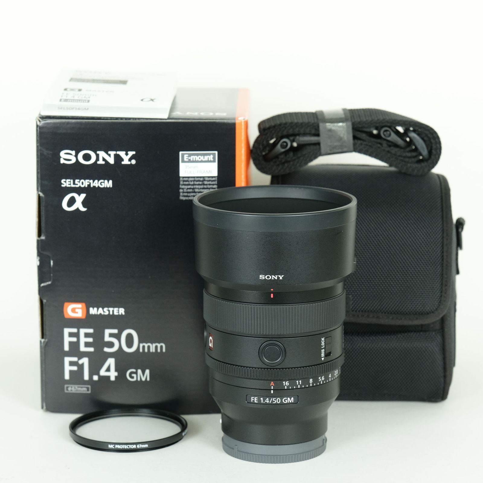 [美品 | 純正フィルター付] SONY FE 50mm F1.4 GM SEL50F14GM | SONY Eマウント