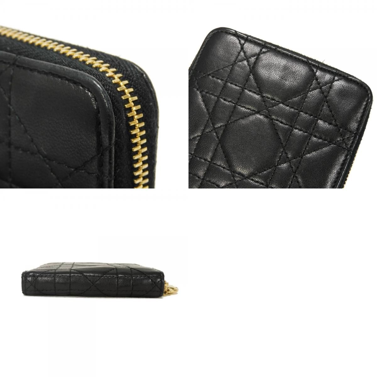Dior ディオール カナージュ ジップ ウォレット 旧型 ラウンド