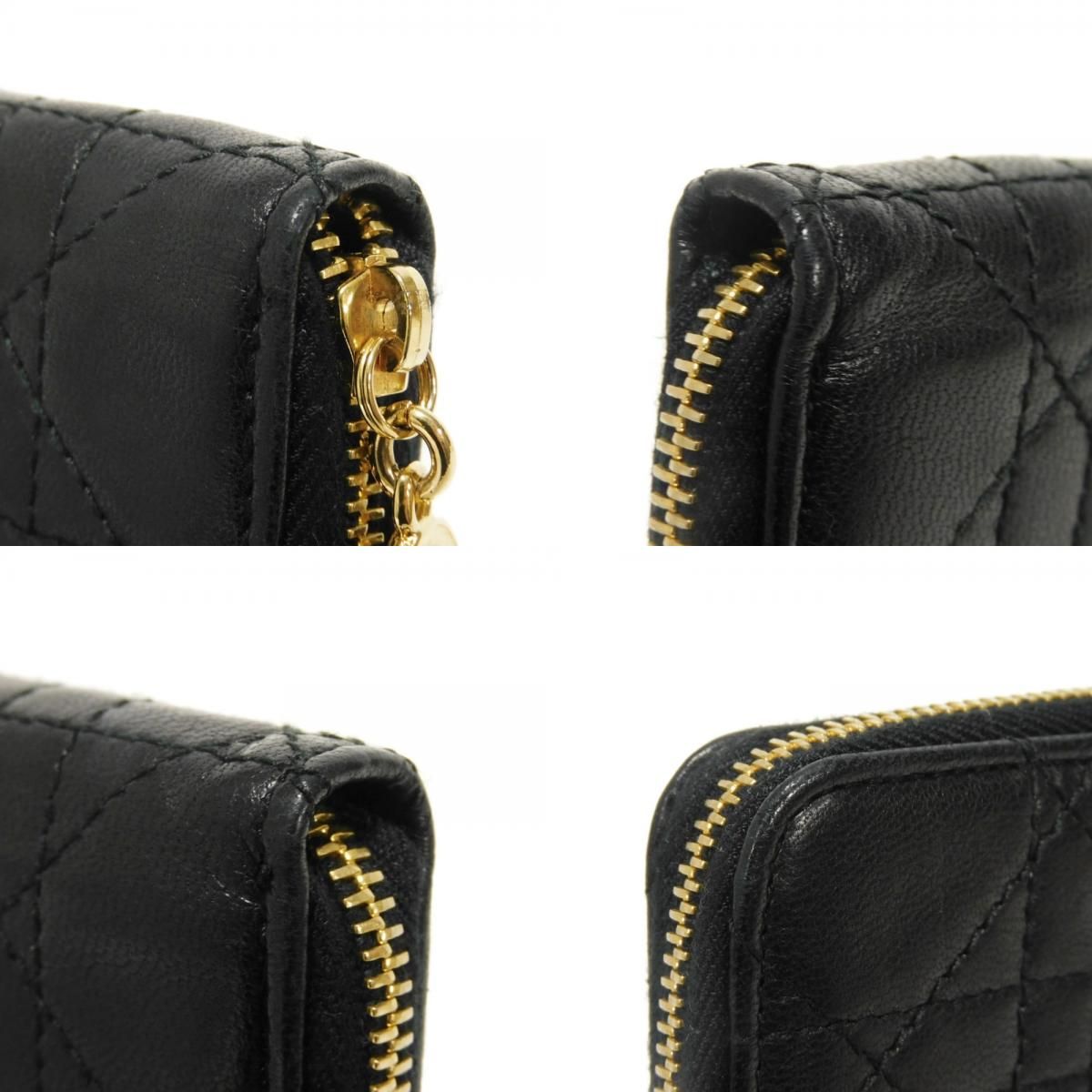 Dior ディオール カナージュ ジップ ウォレット 旧型 ラウンド