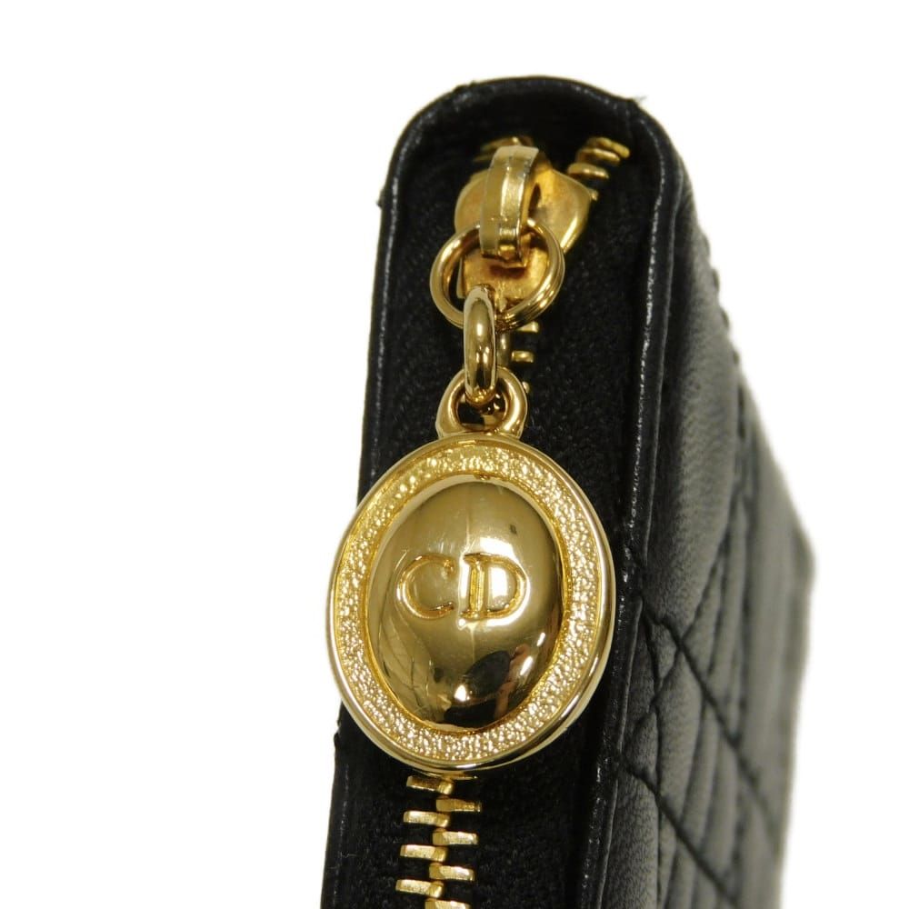 Dior ディオール カナージュ ジップ ウォレット 旧型 ラウンド