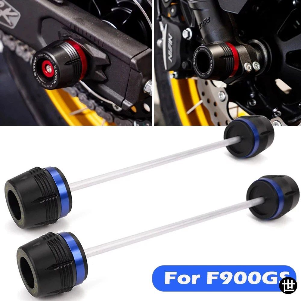 BMW F900GS ADVENTURE F 900 F900 GS 900GS ADV 2024 2025用オートバイアクセサリー フロントアクスルホイールフォークスライダークラッシ