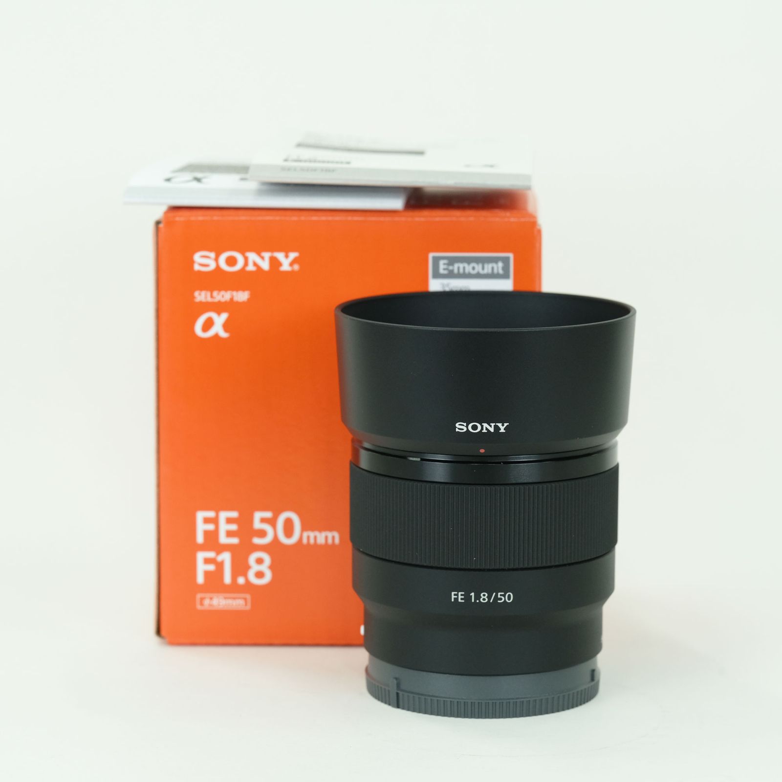 [美品] SONY FE 50mm F1.8 SEL50F18F | SONY Eマウント